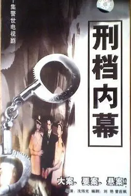 刑档内幕 海报